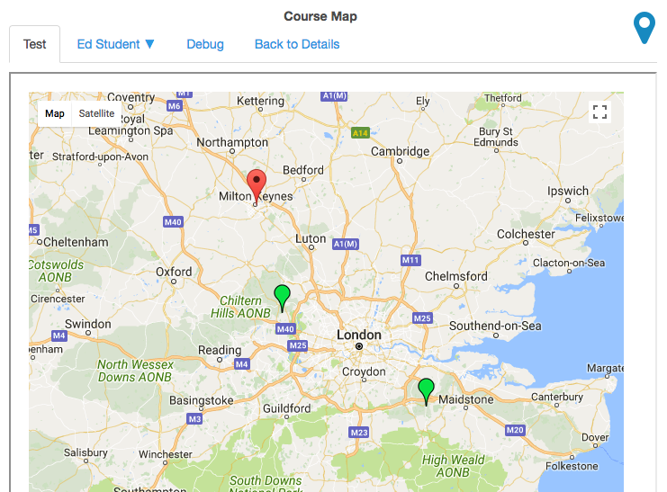 Course Map screenshot 1